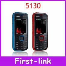 Free Shipping Original unlocked Nokia 5130 XpressMusic cell Phones 2MP camera one year warranty in stock