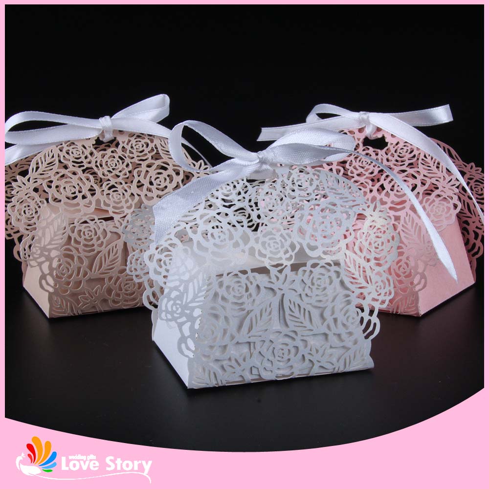 Laser Cut Candy Box Wedding Favor Box Party Favors Gift box Wedding ...