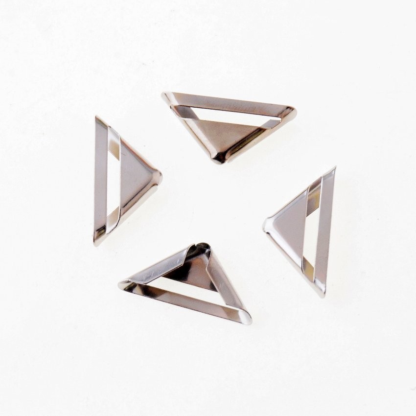 Description Picture 3 of itemFree Shipping 50PCs Book Corner Scrapbooking Albums Menus Folders Protectors 23x17mm F1194