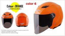 2014 New High Quality Low Price Andes Motorcycle Helmets Open Face Motorcycle Accessories Parts Helmets