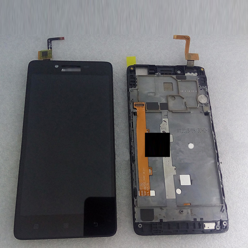 High Quality LCD Display Touch Screen Digitizer Assembly with Frame For Lenovo A6000 Smartphone in stock