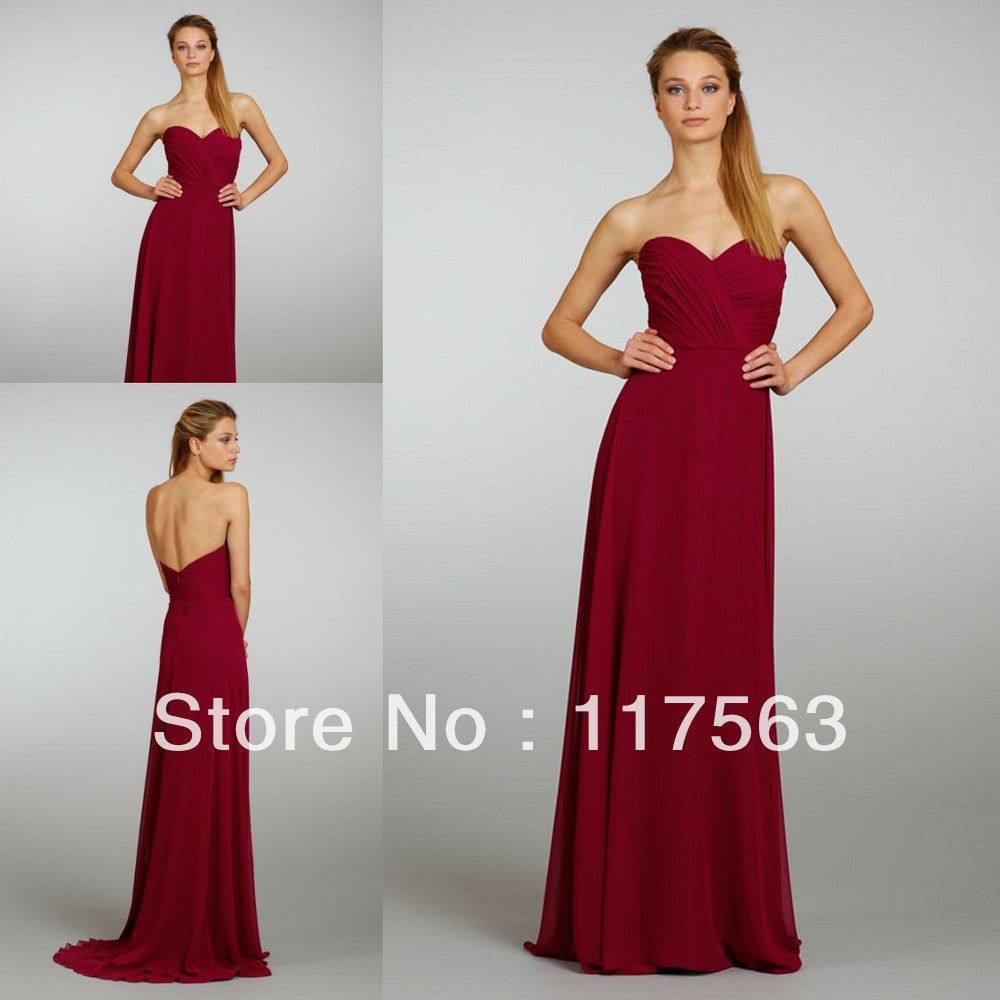 Porównaj ceny na Wine Bridesmaid Dresses- Zakupy Online