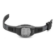 Stylish Digital Sports 5 3KHz Wireless Calorie Heart Rate Monitor Backlight Wrist Watch Black 1 x