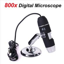 8 LED USB 800X Microscope Endoscope Magnifier Digital Video Camera TE071