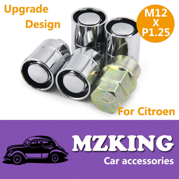 Car M12 x P1.25 1.25mm Upgrade Design Metal Steel Racing Tuner Lug