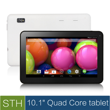 Горячая 10.1 " а33 четырехъядерный планшет шт, андроид 4.4 четырехъядерный планшет пк с Bluetooth и емкостный стилус, fm, двойная камера ( 8 ГБ / 16 ГБ )