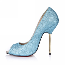 Women Shoes Red Bottom High Heels 6 Colors Plus Size 35-43 Wedding Shoes Peep Toe Heeled Sapatos Gold Heel Women Pumps TA050