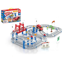 Hot sell Children Educational Toys Rail car toy Multilayer railcar kids toys Thomas electric train track Toys Gift For Children