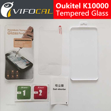 oukitel K10000 Tempered Glass 9H High Quality Screen Protector Film For oukitel K10000 Cell Phone Free
