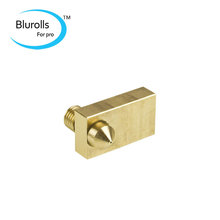 3 D printer accessory Ultimaker 2 UM2 Nozzle + heaterblock 0.4 mm 3 mm filament top quality