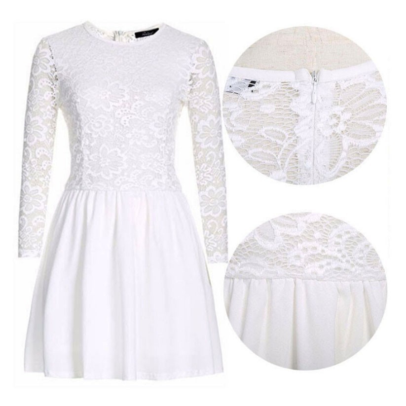 autumn dress lace dress