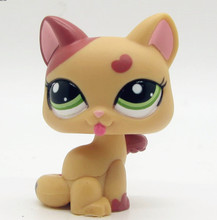 LPS cute toys Lovely Pet shop animal love heart lovable standing cat action figure doll