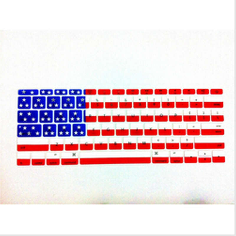 USA Flag Silicone font b Laptop b font font b keyboard b font Skin Protector font
