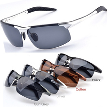 2014 Top Polarized Driving Aviator Brand Designer Vintage Eye Glasses Oculos de sol Masculino Night Vision Men Retro Sunglasses