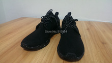 Free shipping summer hot sell london olympic Lover’s mesh men & women running shoes all black splash-ink size 36-45