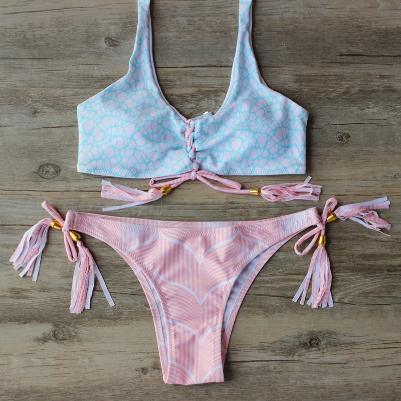 Fashion Bandage Bikini Set Sexy Beach Swimwear Swimsuit Retro Push Up Biquini Bikinis 2015 Bathing Suit maillot de bain Fashion Bandage Bikini Set Sexy Beach Swimwear Swimsuit Retro Push Up Biquini Bikinis 2015 Bathing Suit maillot de bain