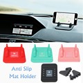 Universal Soft Silicone Car Phone Holder for Iphone 6 Sumsung Remax Anti Slip Mat Holder Desktop