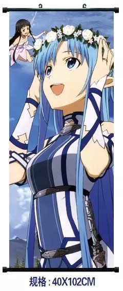 Hot anime Sword Art Online Wall Scroll cosplay asuna Home Decor Poster gift G27