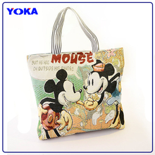 2014 NEW HANDBAG, WOMEN shoulder bag,Mickey Mouse canvas casual bag