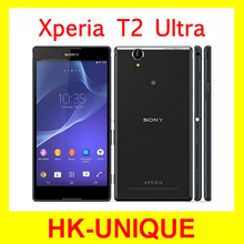 Unlocked Original Sony Xperia T2 Ultra XM50h 8GB Mobile Phone 6.0″ Quad Core Smartphone 13.0MP NFC Android Dual Sim Cell Phones