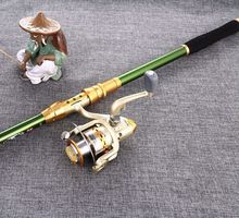 FISHING ROD AND REEL SET Rod Combo Lure Fishing Reels Spinning Reel Lur Fish Tackle Rods Cheapest High Carbon Ocean Rock 360cm