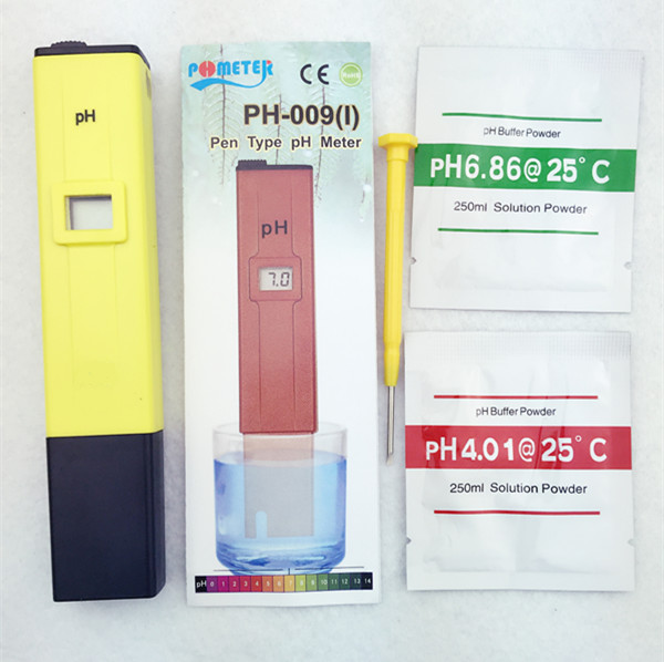 Pocket Pen Water PH Meter Digital Tester PH-009 IA 0.0-14.0pH for Aquarium Pool Water Laboratory