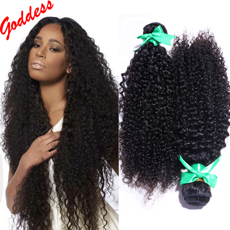 TOP brazilian virgin hair bundles afro kinky curly virgin hair weave 4pcs/lot natural black hair brazilian curly hair extension