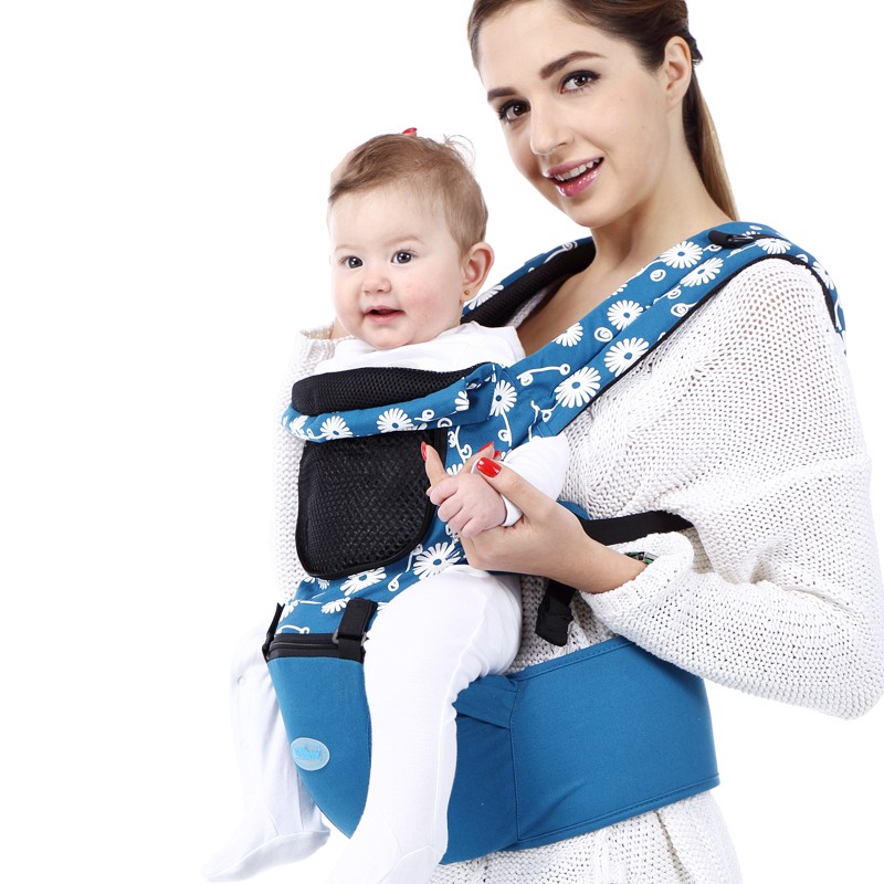 2016 Popular Red Color Baby Carrier Baby Sling Infant Carriers Kid Keeper Baby Sling Backpack Pouch For Baby 2-30 M (6)