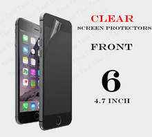 1pcs Front Protective Film Anti Scratch Clear LCD Screen Protector Guard For iphone 6 4.7″ + Cloth HOT