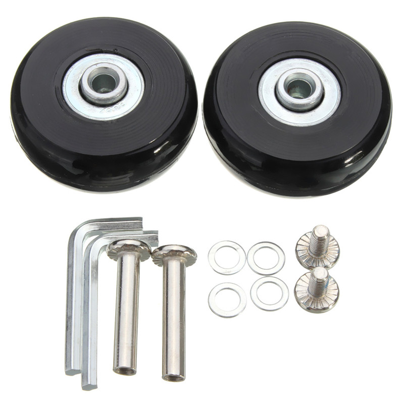 Luggage Suitcase Replacement Wheels Axles Deluxe Repair 50*18mm