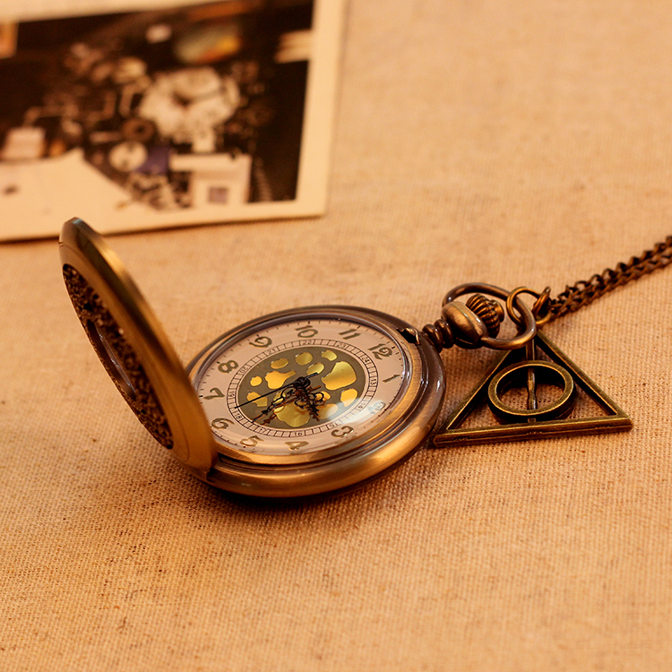 Lovers Gift Big Size Hollow out Case Vintage Antique Pocket Watches 78cm Chain Necklace Pendant Watch
