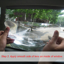Wide Angle Fresnel Lens Car Parking Reversing Sticker Useful Enlarge View Angle Optical Fresnel Lens Reversing