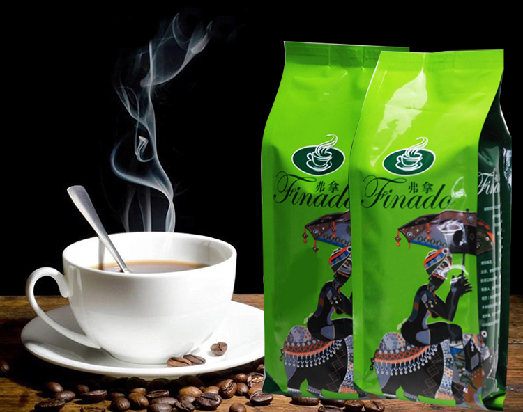 227g High quality Italy Coffee Beans Baking Charcoal Fresh Dark Roasted Whole Bean Coffee Black Coffee
