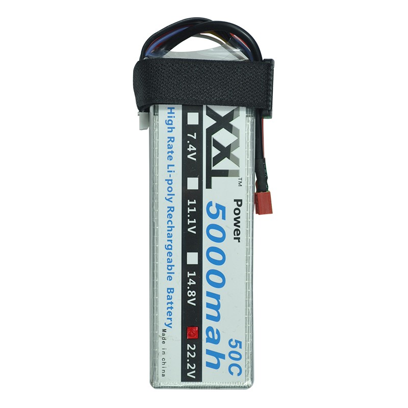 XXL power LiPo Battery 22 2V 5000mAh 50C 6S for RC Helicopter DJI font b Drone