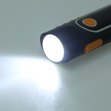 Portable Emergency Hand Crank Mini Flashlight Torch AM FM Radio Blink Siren Mobile Phone Charger