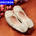 2017 Egg roll shoes Women Genuine Leather Mother Shoes Moccasins Women s Soft Leisure Flats Female