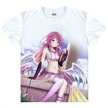 No Game No Life T-shirts kawaii Japanese Anime t-shirt Manga Shirt Cute Cartoon Sora Shiro Cosplay shirts 40997062138 tee 424