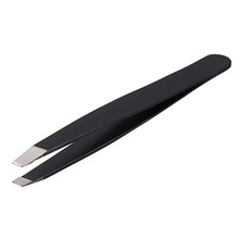 2pcs Stainless Steel Slant Tip Eyebrow Tweezer Hair Removal Professional Makeup Tool 2016 New