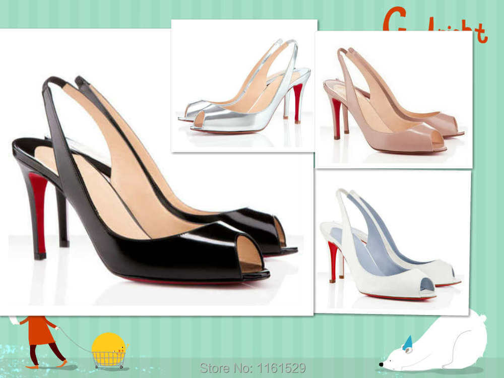 Popular Red Peep Toe Shoes Low Heel-Buy Cheap Red Peep Toe Shoes ...