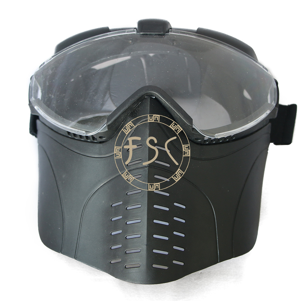 Tactical Military Full Face anti-fog Face Protecting Mask protect whole head Airsoft paintball For sport Game Hunting