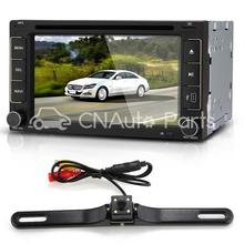 6.2″ Car DVD Player Stereo In-Dash 2 DIN+Rear View Camera for iPod for iPhone
