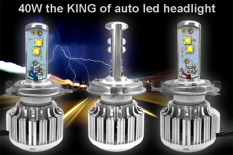 led car headlight 40W show-1