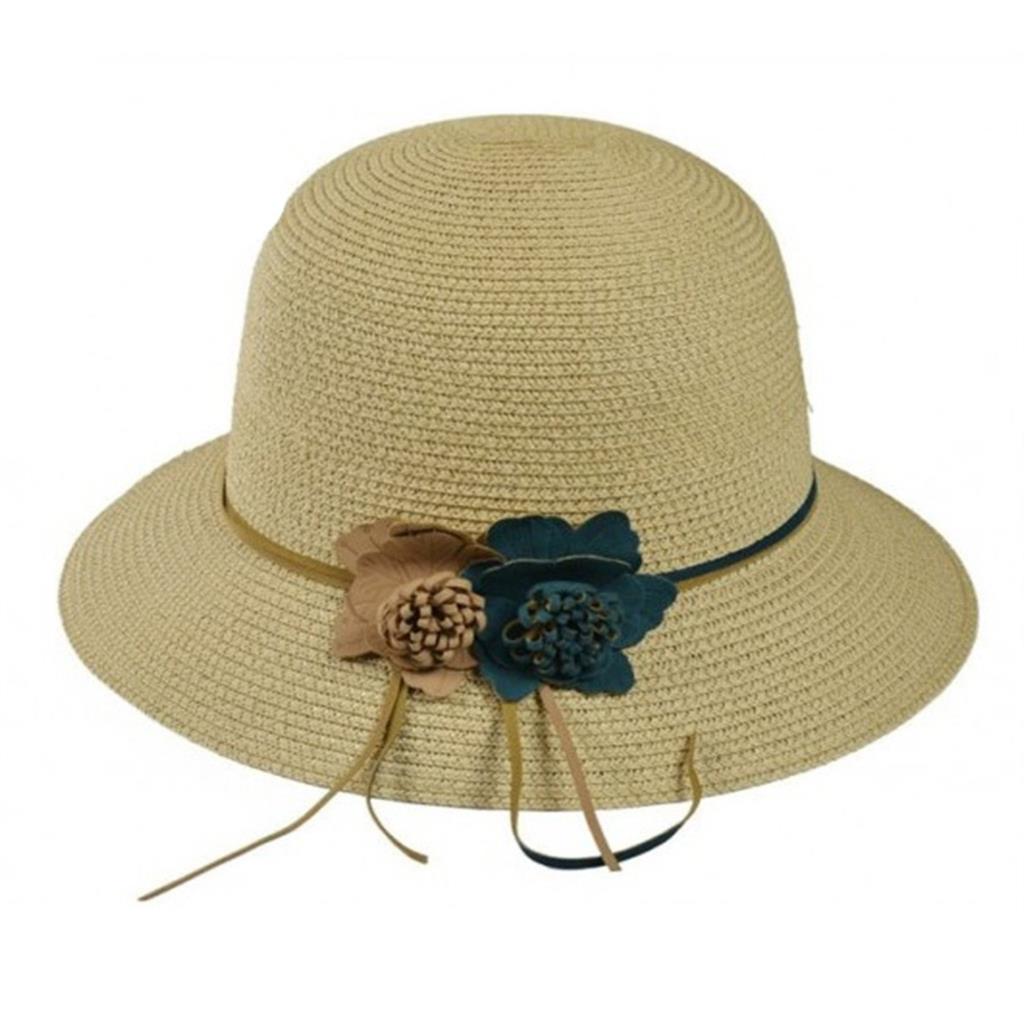 Shopping Time!Aute cap Petites filles Mode simples fleurs mignonnes chapeau de paille 549
