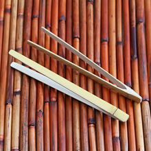Ecru bamboo skin handmade mzz Korean tea tea clips accessories winding cup holder of high-grade South Korea and Japan