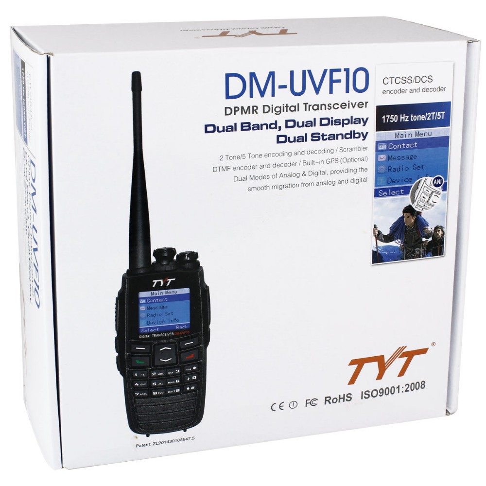  TYT DM-UVF10 DPMR       RadioTransceiver UVF10 +  TYT  