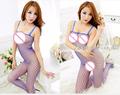 Hot Sale Women Mesh Fishnet Sexy Lingerie Body Stocking Porn Bodysuit Crotch Erotic Teddy Catsuit Sex