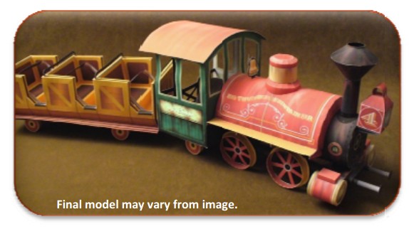 Model.jpg European Paper Train Paper paper kits Projects  Steam Craft model craft