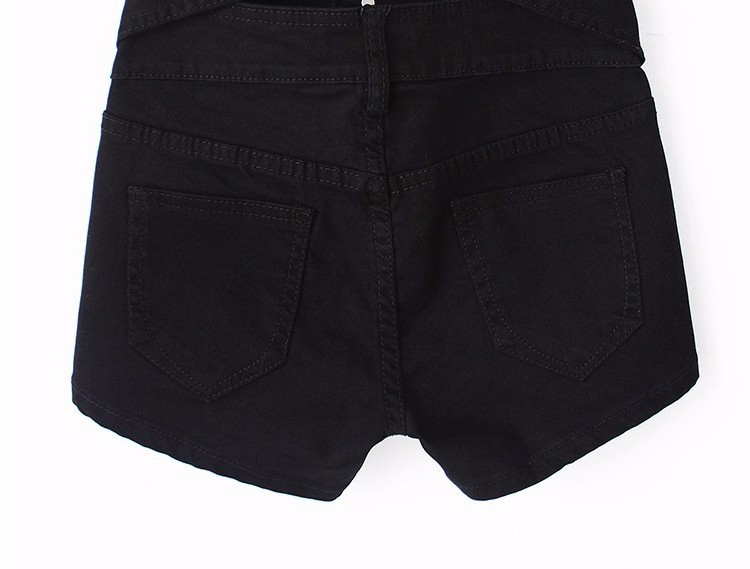 2015 New High Waist Shorts Summer Women Black White Slim Sexy Denim Shorts Plus Size Short Jeans Feminino (22)
