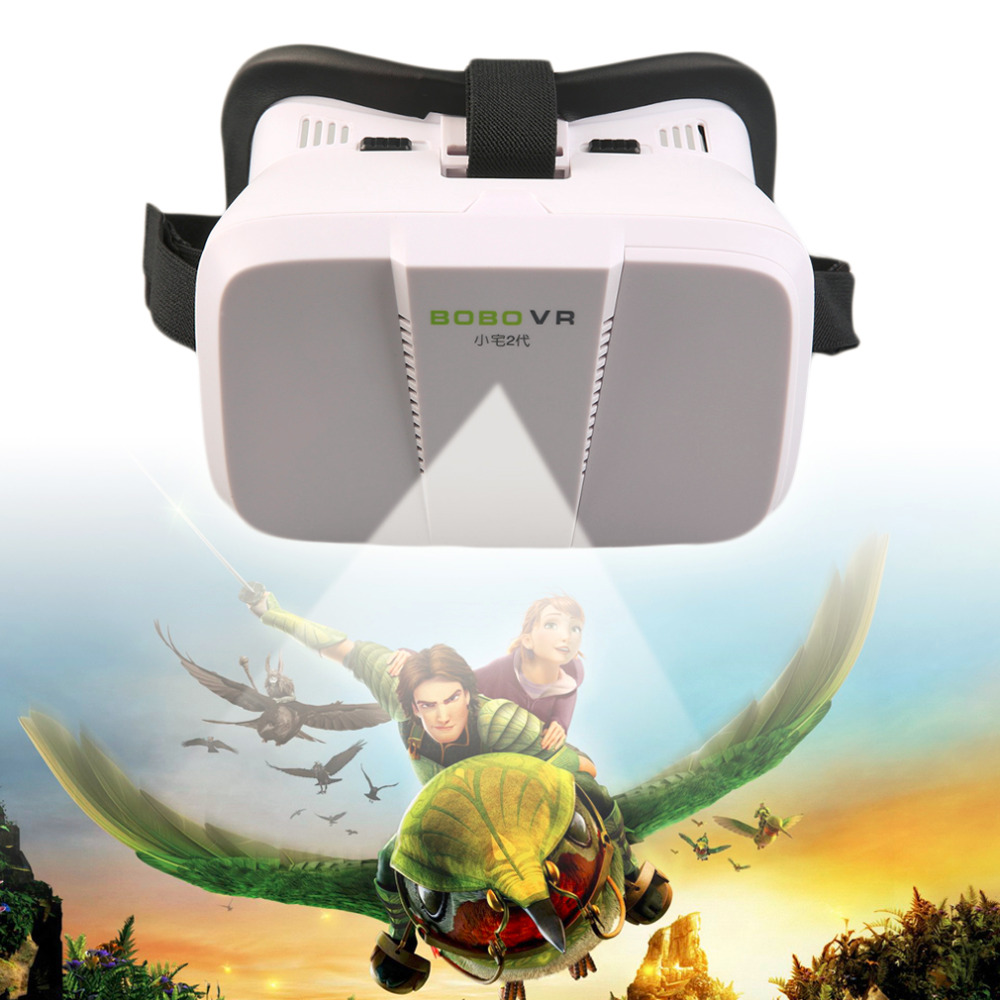 2016 New VR Box Virtual Reality 3D Glasses Movie Game for Smart Phones+Remote Co