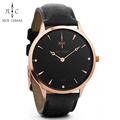 2016 NICK CABANA Brand Fashion Casual Sport Women watches Waterproof Leather Quartz Watch Men military Clock